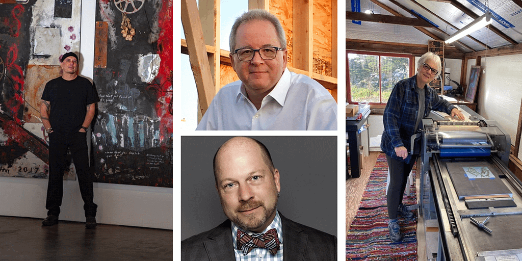 Collage of panelists